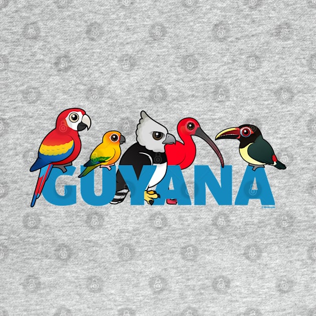 Birdorable Guyana Birds by birdorable